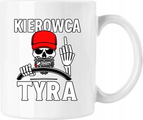 Tira sofőr bögre fehér 330ml