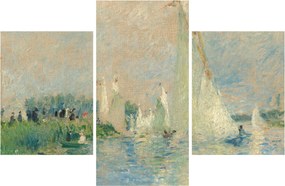 Kép - Auguste Renoir, Regatta at Argenteuil, reprodukciók (90x60 cm)