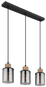 Globo 15707-3H - Csillár zsinóron REID 3xE27/15W/230V