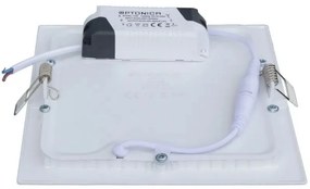Mennyezetbe építhető led panel fehér optonica 2450
