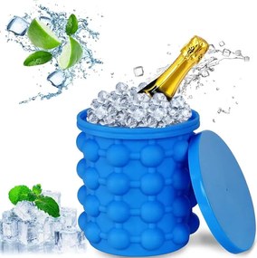 Jégforma Szilikon Vödör Bögre Jégkockakészítő Jégkocka Forma