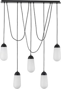 Függeszték Fekete BLAKY NOVA LUCE 9092827