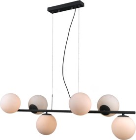 Italux RADDI PND-5510-6-BK Függőlámpa 6x5W/G9 IP20