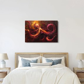 Kép - Polip, olajfestmény (90x60 cm)