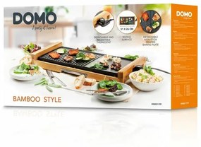 DOMO DO8311TP elektromos asztali grill - bambusz
