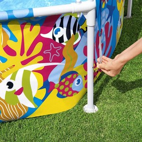 Bestway Steel Pro játszómedence UV szűrős napernyővel 183 cm x 51 cm