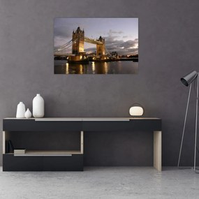 Kép - Tower Bridge éjszaka (90x60 cm)