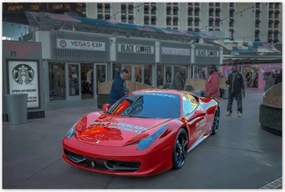 Poszterek 120x80 Ferrari 458 Italia