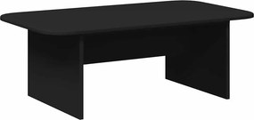 vidaXL Dohányzóasztal Fekete 93 x 53 x 33 cm Faanyag