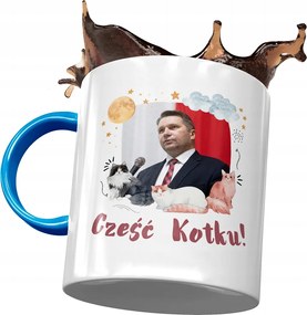 Kék-fekete Bögre Ajándék Nyomtatott Fotóval