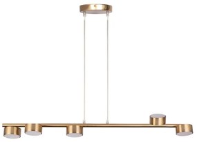 Csillár zsinóron PUNTO 5xGX53/12W/230V arany