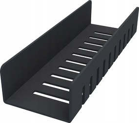 Nimco Unix fekete fürdőszobai polc, zuhanypolc, fúrásmentes 2091-L-30-90_