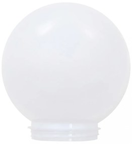 4 db napelemes kültéri LED gömblámpa, 15 cm RGB