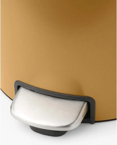 Aranyszínű acél pedálos szemetes 30 l NewIcon – Brabantia