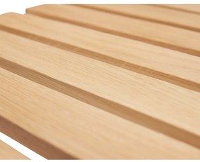 Világosbarna pad Row – Hübsch