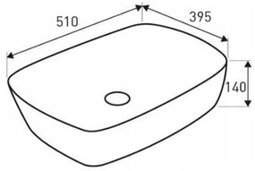 KR-640 kerámia design mosdó