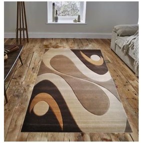 Szonáta Nyírt Bézs Barna szőnyeg 250 x 350 cm
