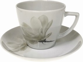 Lubiana Beáta Csésze Aljjal Tea Kávé Szett 350 ml 17,5 cm