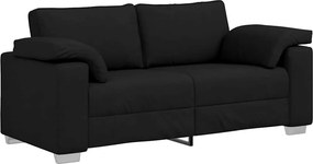 vidaXL Kanapé Fekete 180 x 80 x 82 cm szövet