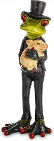 Béka figura béka varázsló malac mágikus figura dekoráció
