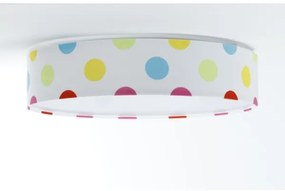 GALAXY KIDS LED/24W/230V színes pöttyös dimmelhető lámpa + távirányító