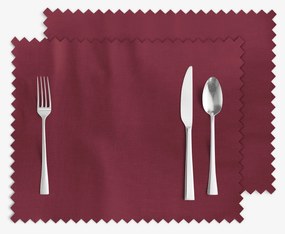 Goldea teflonbevonatú reggeliző alátét - bordó - 2db 30 x 40 cm