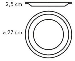 Tescoma GUSTITO Lapostányér, 27 cm