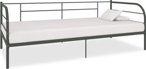 vidaXL szürke fém kanapéágy-keret 90 x 200 cm