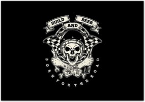 Poszterek 100x70 Motorkerékpáros hangulat