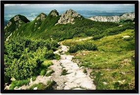 Poszterek keretben 60x40 Tátra Lengyel hegyek Kilátás