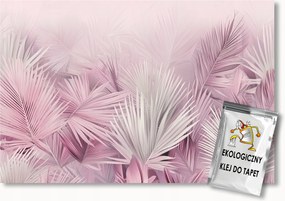 FotĂłtapĂ©ta Flizelina TermĂ©szet NövĂ©nyzet RĂłzsaszĂn PĂĄlmalevelek 100x75 ragasztĂł