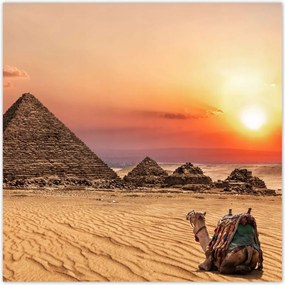 Poszterek 70x70 Menkaure piramis Egyiptom