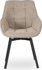 Forgószék bézs – LUNA 2