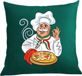 Párna párnahuzat Pizzer Man nyomtatás Ajándék