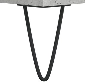vidaXL betonszürke szerelt fa cipőszekrény 102x36x60 cm