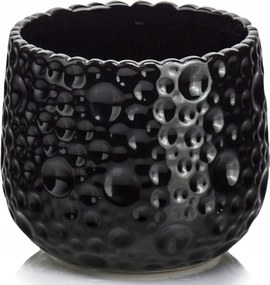 Fedél 18 cm kerámia fekete 05.383.18 Polnix