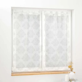 Fehér átlátszó függöny szett 2 db-os 60x120 cm Levita – douceur d'intérieur