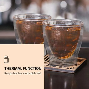 Feelino DUOS, duplafalú pohár, 200 ml