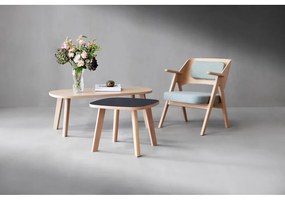 Me Tube sötétszürke tölgyfa fotel - Findhal by Hammel