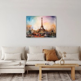 Kép - Az Eiffel-torony festménye (70x50 cm)