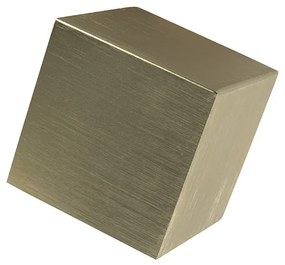 2 db modern fali lámpa készlet arany színben - Cube