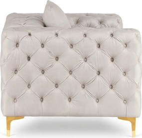 SORRENTO 1S fotel, krém bársony