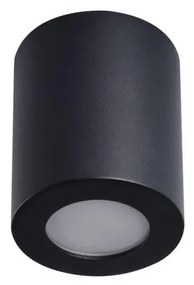 Kanlux Fürdőszobai mennyezeti lámpa SANI 1xGU10/10W/230V IP44 fekete KX0275