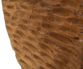 Érmeszobor teak 30x1,5x40cm