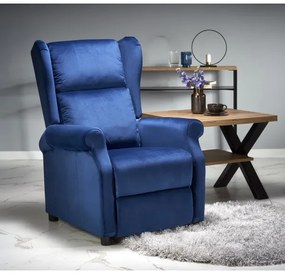RELAXA állítható fotel, sötétkék