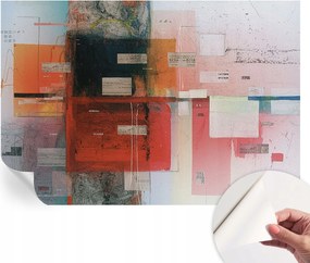 Fotótapéta Fali tapéta a nappaliba Absztrakt kompozíció 152x104 cm