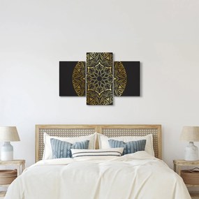 Az arany absztrakció képe (90x60 cm)