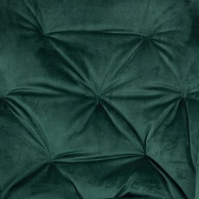 Zöld Bársony Étkezőszék. DCH-421 GRN4