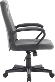 Irodai szék, sötétszürke/fekete, REVIN