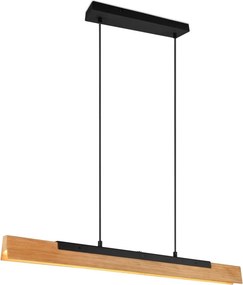 TRIO 341610132 KERALA Modern Led Függesztett Lámpa Fekete LED IP20